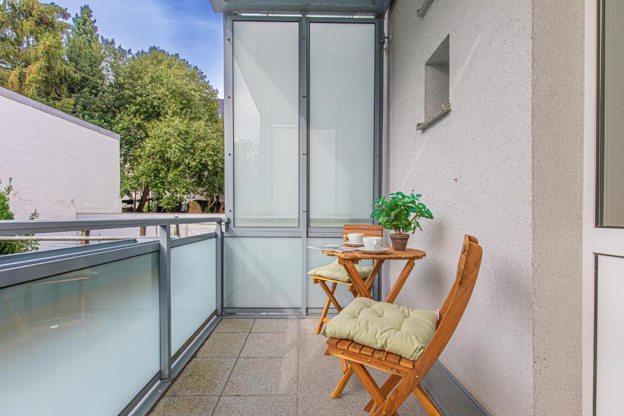 Fewo1846 - Kommood - Zentral Gelegenes Studio-Apartment Mit Balkon Im Hochparterre Фленсбург Екстер'єр фото